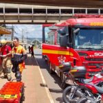 Homem morre após parada cardíaca em ponto de ônibus em frente ao Park Shopping em ponto de ônibus em frente ao Park Shopping