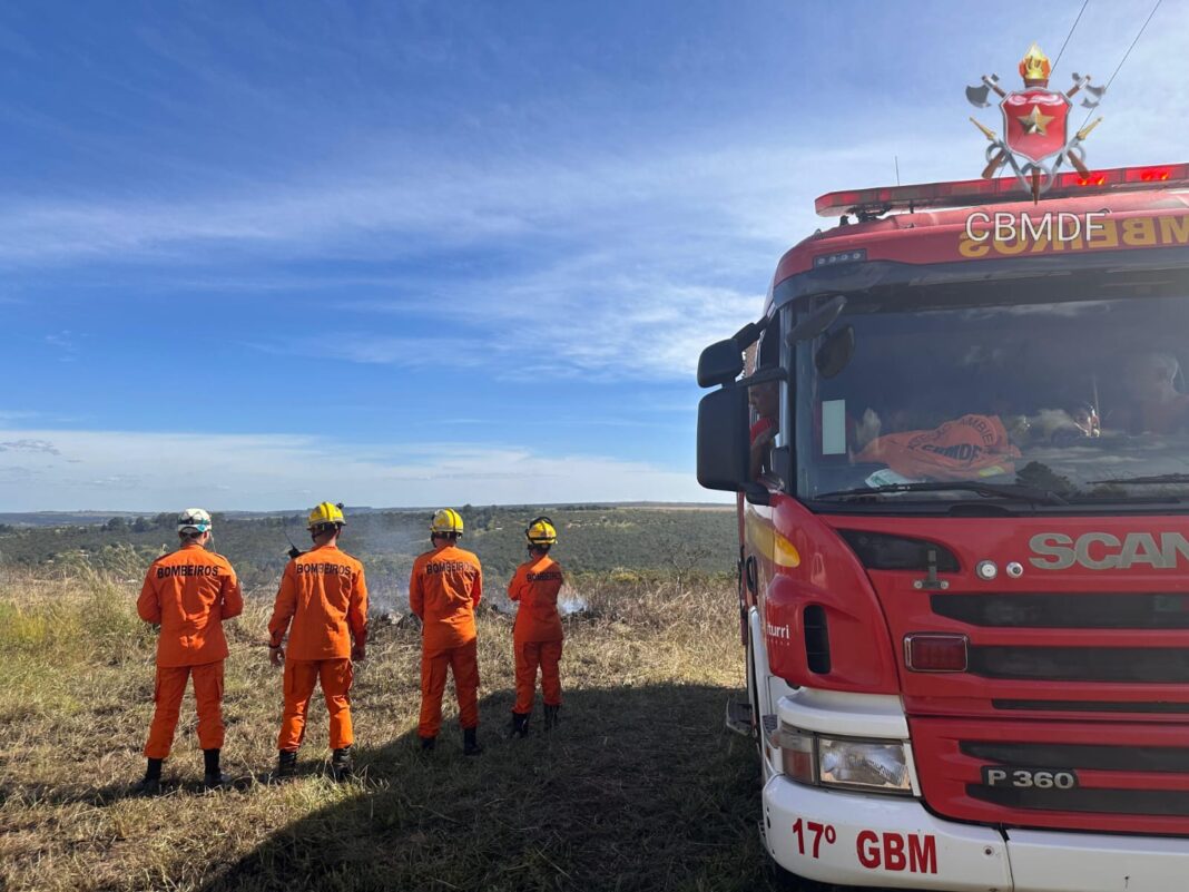 Corpo é encontrado em incêdio florestal na região do Setor Habitacional Tororó