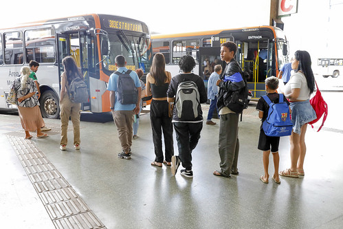 01/03/2025 - Pela primeira vez, foliões do DF utilizam transporte público de graça no Carnaval